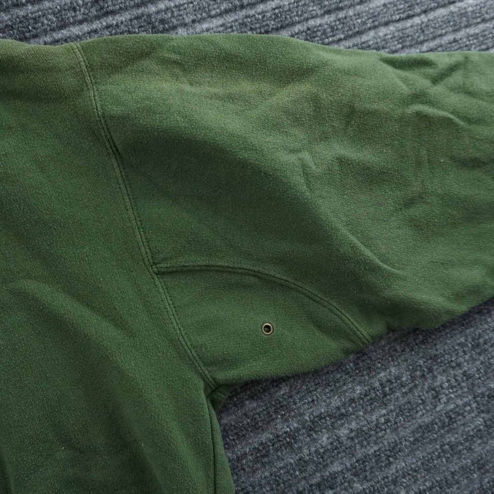 Timberland Sweatshirt Mens L Green Vintage 90s Weathergear Embroidered Logo - Picture 7 of 9
